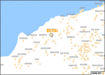 map of Benai