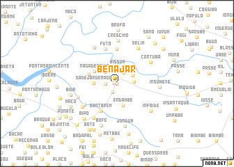 map of Benájar