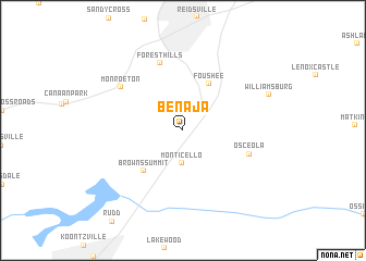 map of Benaja