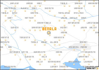 map of Benala