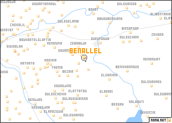 map of Ben Allel