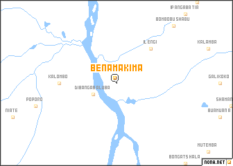 map of Bena-Makima
