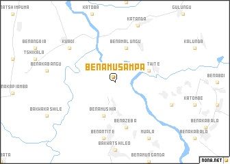 map of Bena-Musampa