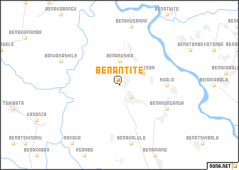 map of Bena-Ntite