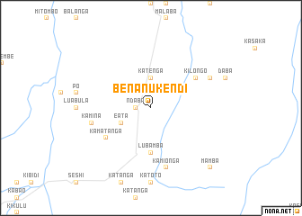 map of Bena-Nukendi