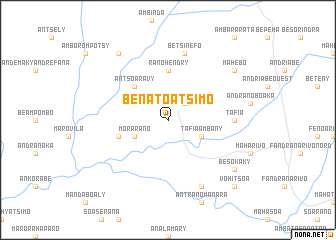 map of Benato Atsimo