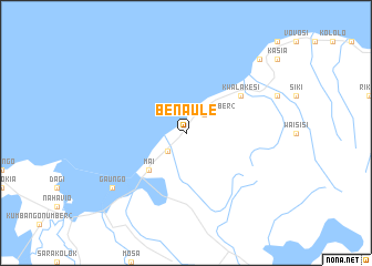 map of Benaule