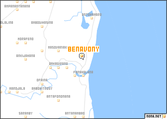 map of Benavony