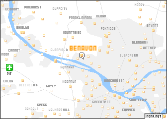 map of Ben Avon