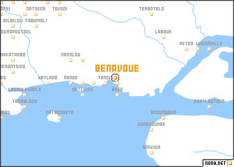 map of Bénavoué