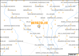 map of Benazolve