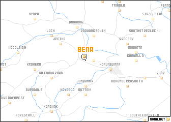 map of Bena