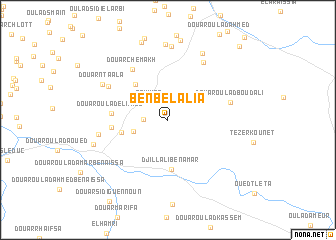 map of Ben Bel Alia