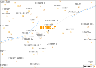 map of Benbolt