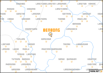 map of Bến Bông