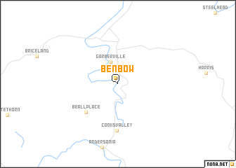 map of Benbow