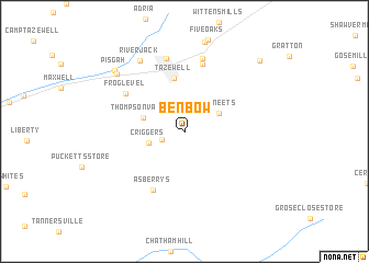 map of Benbow