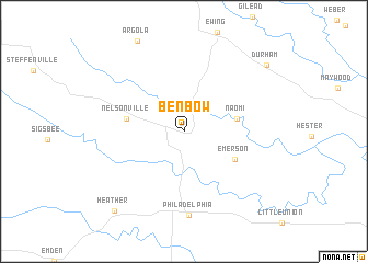 map of Benbow