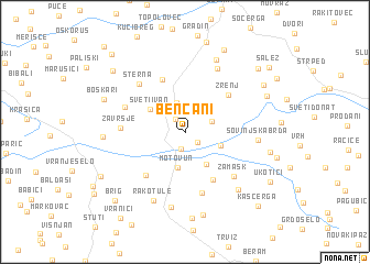 map of Bencani