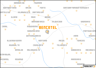 map of Bencatel