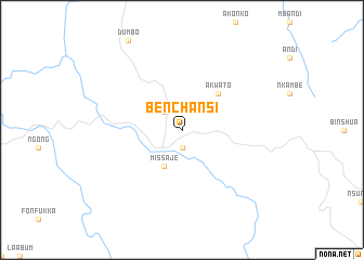 map of Benchansi