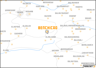 map of Ben Chicao