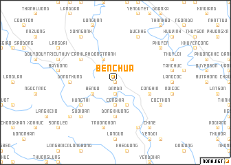 map of Bến Chùa