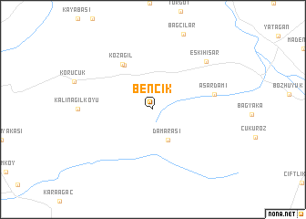 map of Bencik