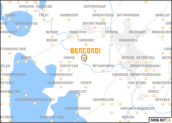 map of Bến Cồ Nổi