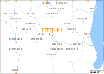 map of Benculuk