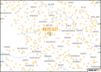 map of Bencuzi