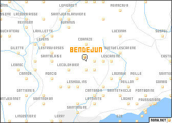 map of Bendéjun