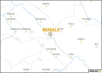 map of Bendele