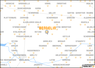 map of Bendelin