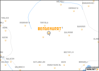 map of Bendemurat