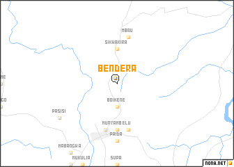 map of Bendera