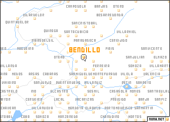 map of Bendilló