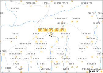 map of Bendinsuguru