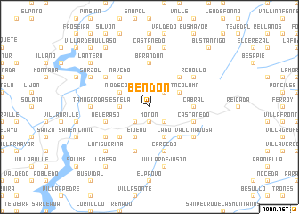 map of Bendón