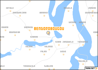 map of Bendorobougou