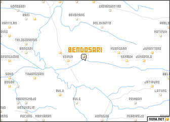 map of Bendosari