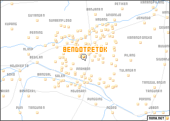 map of Bendotretok