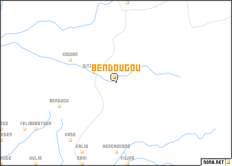 map of Bendougou