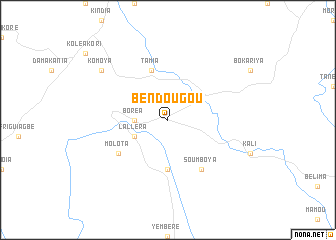 map of Bendougou