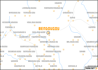 map of Bendougou