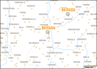 map of Bendou