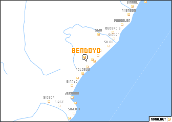 map of Bendoyo