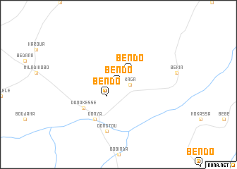 map of Bendo