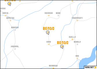 map of Bendo