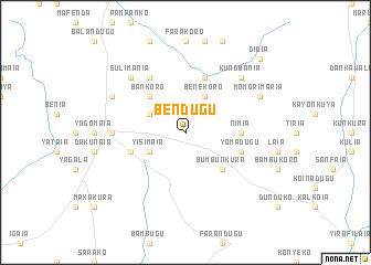 map of Bendugu